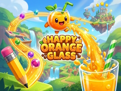 Hry Happy Orange Glass