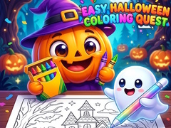 Hry Easy Halloween Coloring Quest