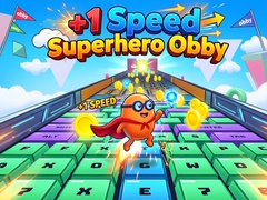 Hry +1 Speed Superhero Obby