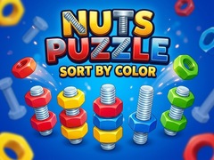 Hry Nuts Puzzle: Sort By Color