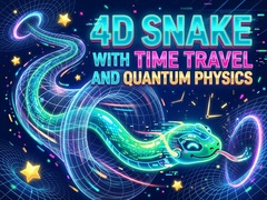 Hry 4D Snake with Time travel and Quantum Physics