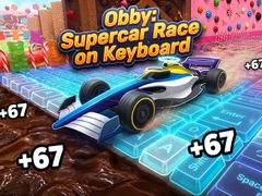 Hry Obby: Supercar Race on Keyboard