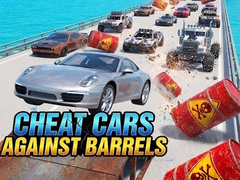 Hry Cheat cars against barrels