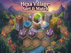 Hry Hexa Village: Sort & Match