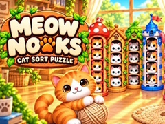 Hry Meow Nooks: Cat Sort Puzzle
