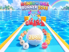 Hry Rainbow Ball Runner 2048