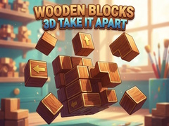 Hry Wooden Blocks 3D Take It Apart