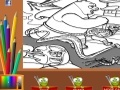 Hry Kung Fu Panda Coloring Game