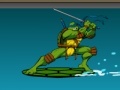 Hry Ninja Turtles Sewer Surf Showdown 