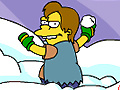 Hry Simpsons Snowball Fight