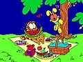 Hry Garfield online coloring