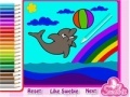 Hry Cute Dolphin Coloring