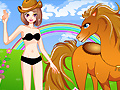 Hry Cool Girl And Horse