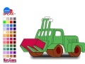 Hry tractor coloring