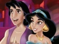 Hry Puzzle mania Aladdin and Jasmine