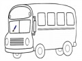Hry Student Bus Coloring