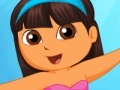 Hry Cute Dora Mermaid Dressup
