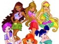 Hry Winx Puzzle beauties