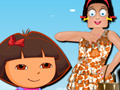 Hry Zoe with Dora dressup